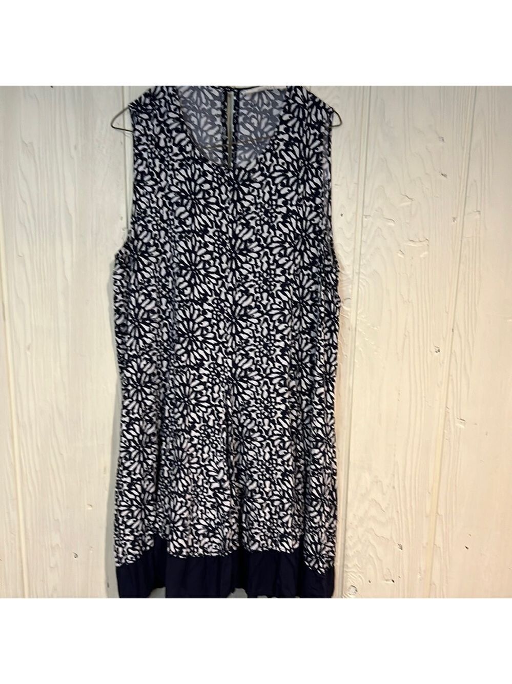 Arula Sleeveless Dress Black and White Size 14 16